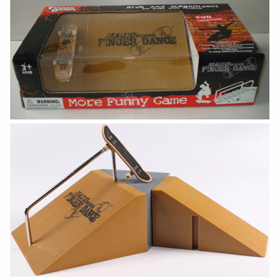 5 видов игрушек пальцевый комплект для катания на коньках мини Скейтборд +