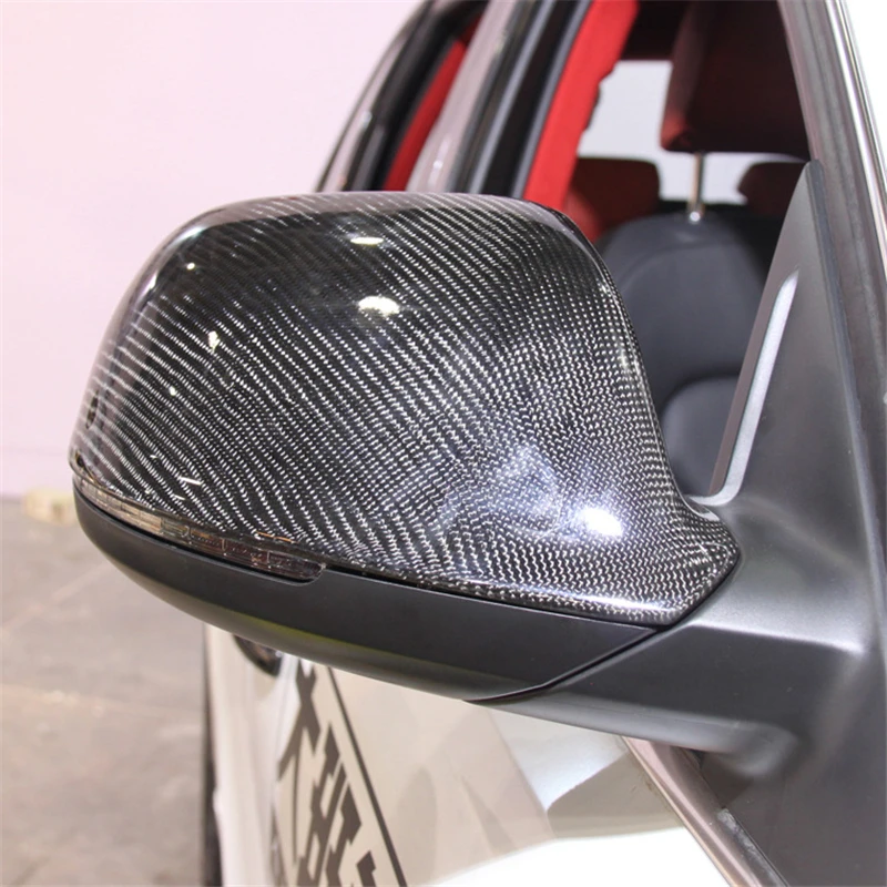 1:1 сменный углеродный зеркальный чехол для Audi Q5 SQ5 Q5L Q7 SQ7 углеродное волокно