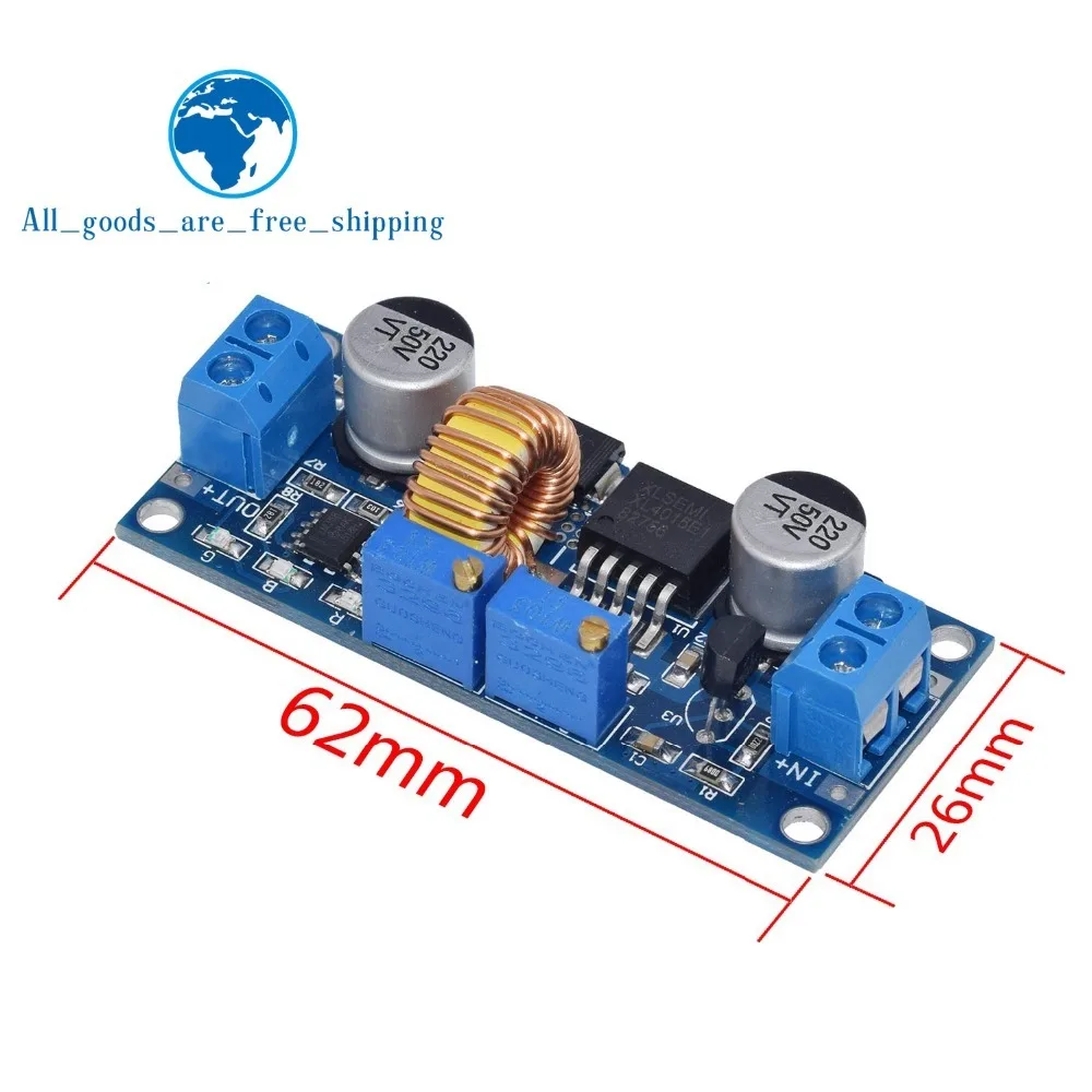 XL4015 E1 5A DC В DC CC CV литиевая батарея понижающая зарядная плата светодиодный преобразователь питания литиевый модуль зарядного устройства
