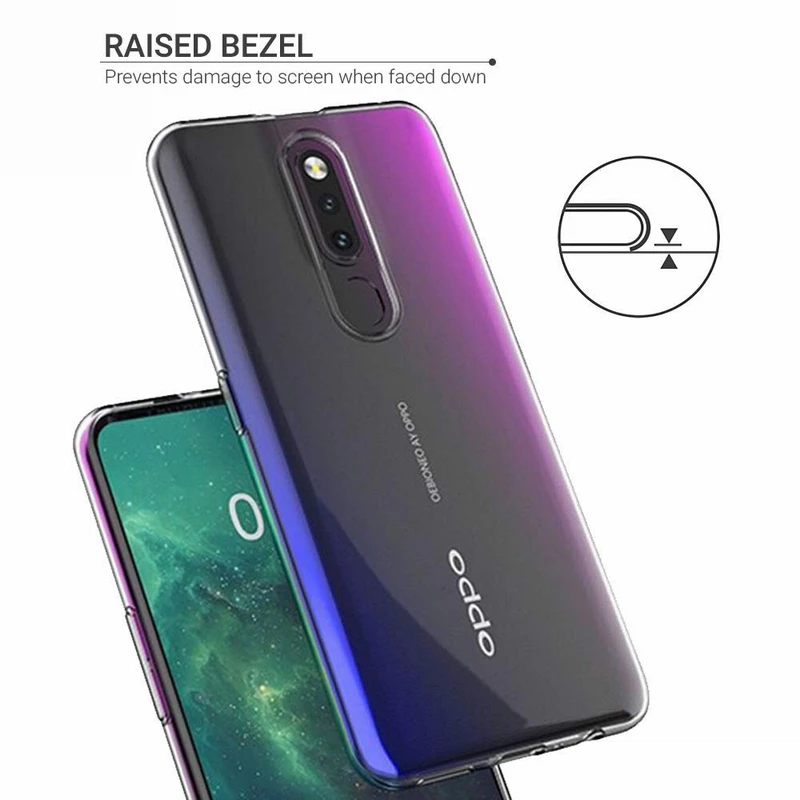 Высококачественный защитный чехол для OPPO F11 Pro F9 F7 F5 A9 A7X A1 A3S A83 2018 мягкий TPU