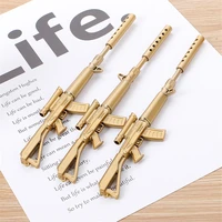 cute special rifle m4 shape funny pens gel ink writing stationery for school boy pretty supplies office accessory free shipping