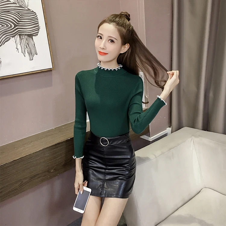 

New Female Sweater Women Winter Pullover Knitting Overszie Long Sleeve Girls Tops Loose Sweaters Knitted Outerwear Thin Sexy