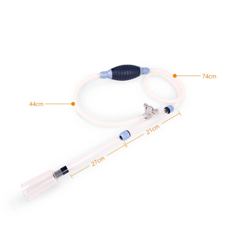 

Aquarium Fish Tank Vacuum Water Change Siphon Gravel Suction Pipe Filter Fr Fish Tank Vacuum Water Change Pump