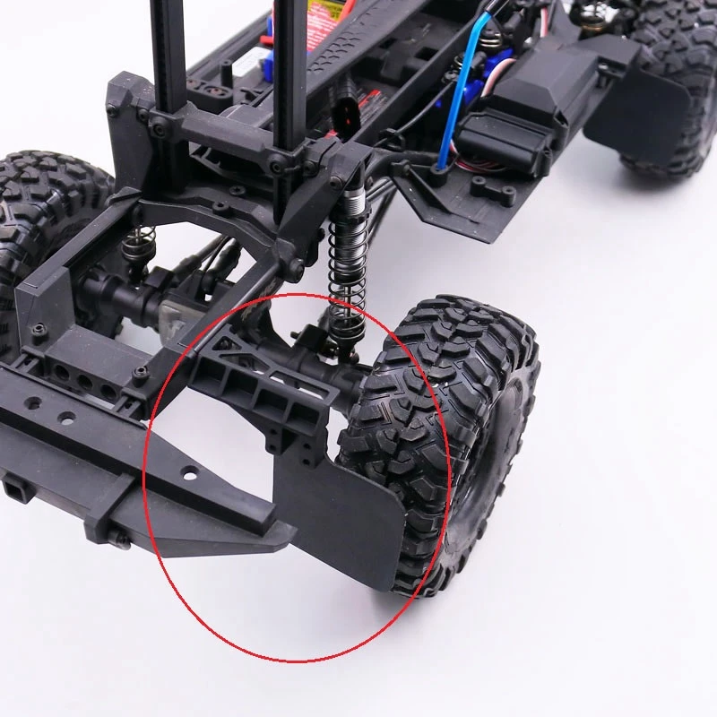 

FBIL-Rubber Front and Rear Fenders Modified Upgrade Accessories for 1/10 Rc Crawler Car Traxxas Trx-4 Trx4