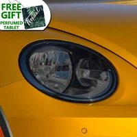 car headlight protective film headlamp restoration transparent black tpu sticker for volkswagen beetle a5 2013 2019 accessories