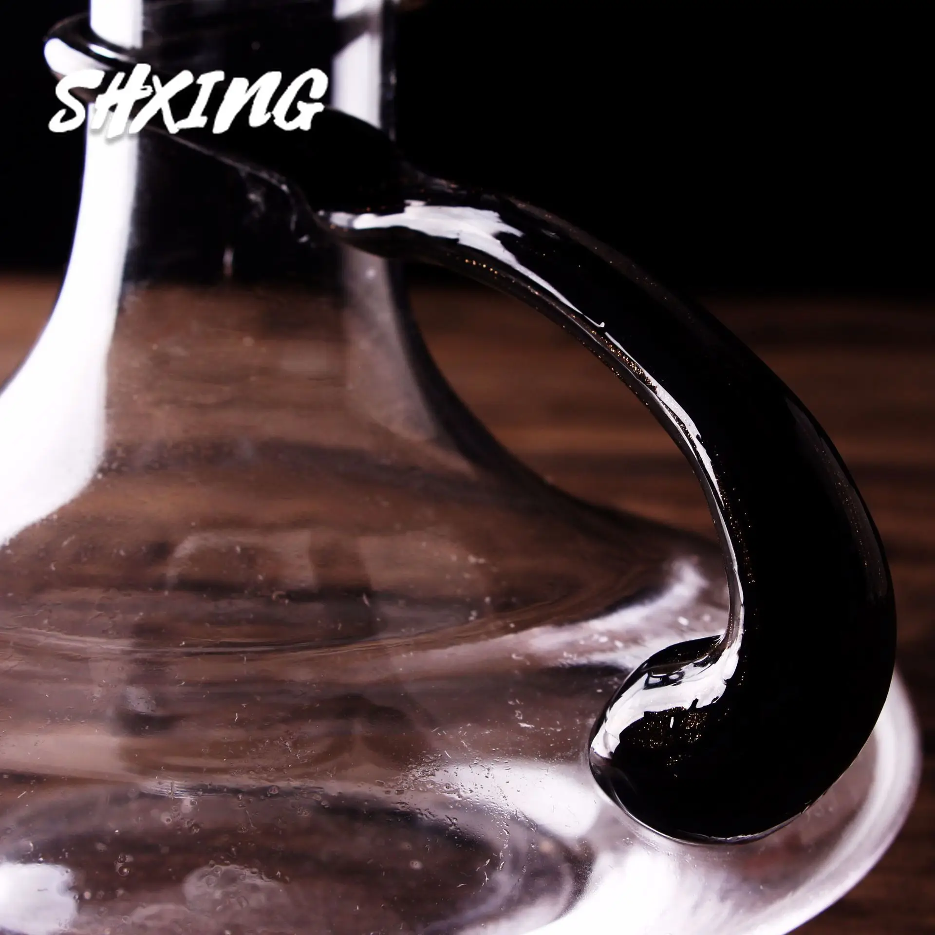 1.8л винтовая ручка Кристалл Улучшенный плоский базовый Декантер для красного