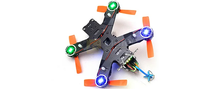 Крепление мотора Matek X2/5V светодиодный дрона FPV cross race QAV250 / QAV-R QAV-X Nighthawk 250 QAV210 GEX-TX 18XX