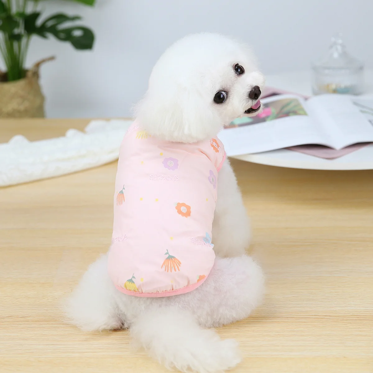 Одежда для маленьких собак зимние питомцы Бишон Померанский Ших тцу мягкие