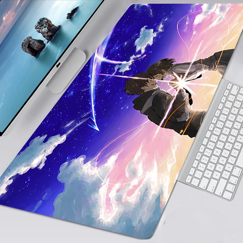 

Mouse Pad Gamer New Custom Home Computer Mouse Mat MousePads Desk Mats Cute Kawaii Your Name Gamer Soft Anti-slip Table Mat