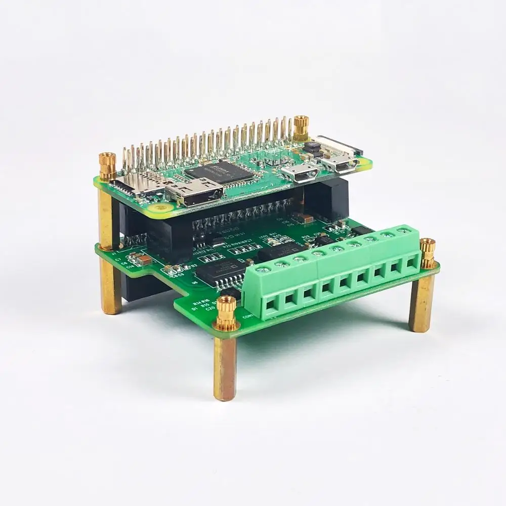 RS485 может использоваться для Raspberry Pi через SPI бортовой приемопередатчик с шиной xCAN