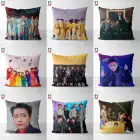 Подушка Kpop, версия для самостоятельной сборки, 34 наволочки, квадратная подушка, 40x40 см, 45x45 см