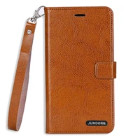 genuine leather flip phone case for oneplus 8 7 pro 7 6 6t 5 5t 7t pro for one plus 3 3t pro case cowhide oil wax skin cover