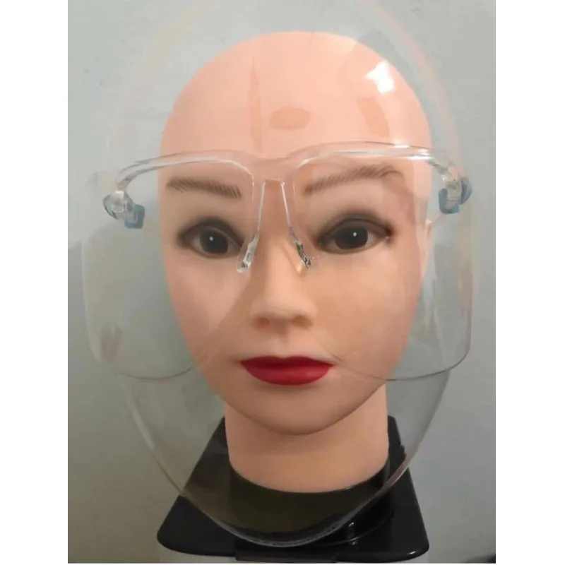 

Kitchen Transparent Face Shield Anti-Oil Onion Goggles Dust-Proof Face Protective Mask Mascarilla Reutilizable Cooking Tools