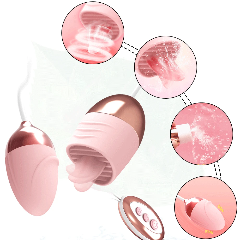 Вибратор для орального секса 10 скоростей вибрирующий Массаж точки G прыгающие