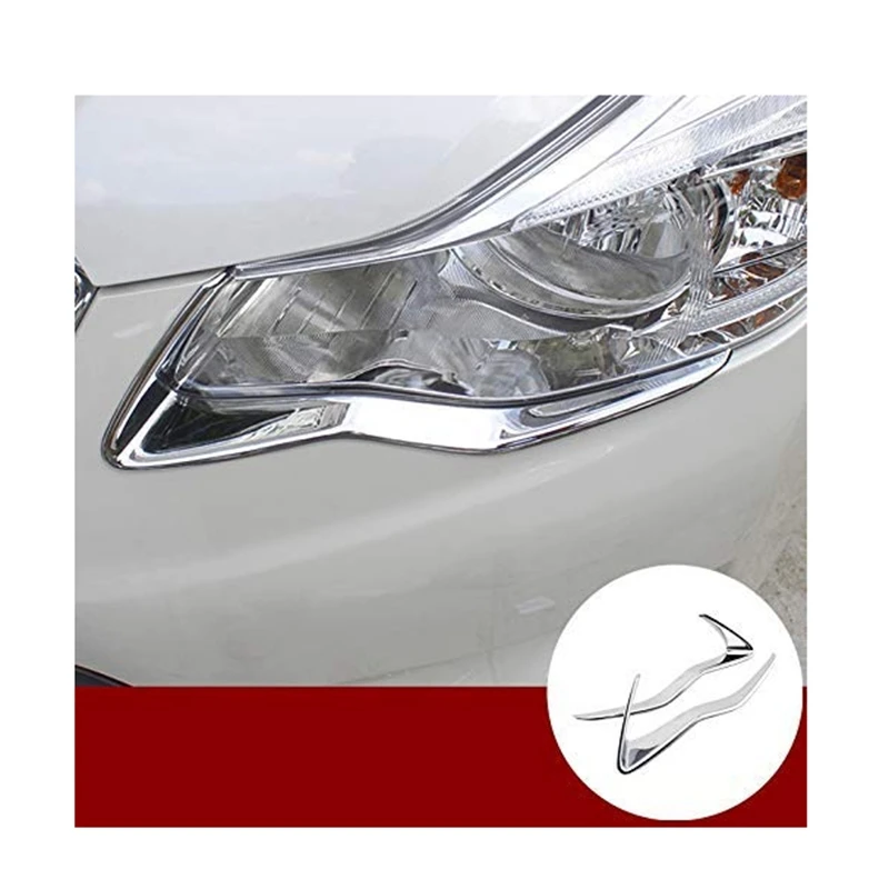 Передсветильник фара для Subaru XV Crosstrek 2012 2013 2014 2015 веко хромированная отделка рамка