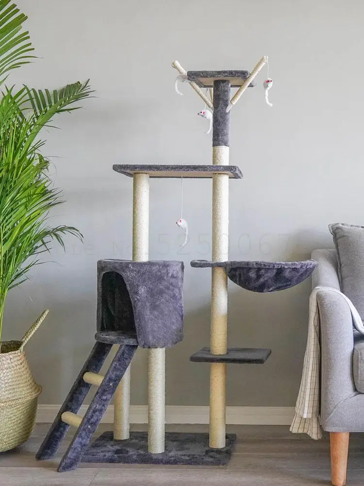 Рамка для скалолазания домик кошек дерево Всесезонная универсальная платформа