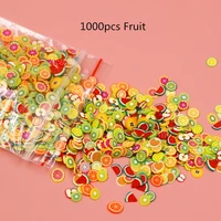 1000pcspack mixed animal fruit nail art resin cake heart uv resin epoxy mold filler for diy jewelry making tools