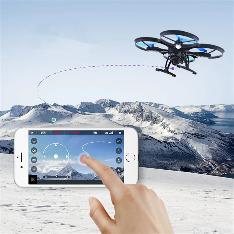 Четырехосевой беспилотный летательный аппарат Wi-Fi 720 с режимом удержания высоты