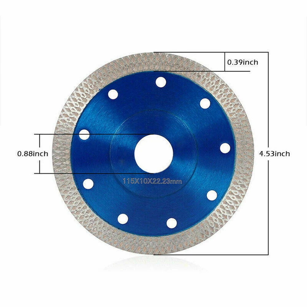 

105/115/125mm Wave Style Diamond Saw Blade Disc for Angle Grinder Orcelain Tile Ceramic Dry Cutting Marble Granite