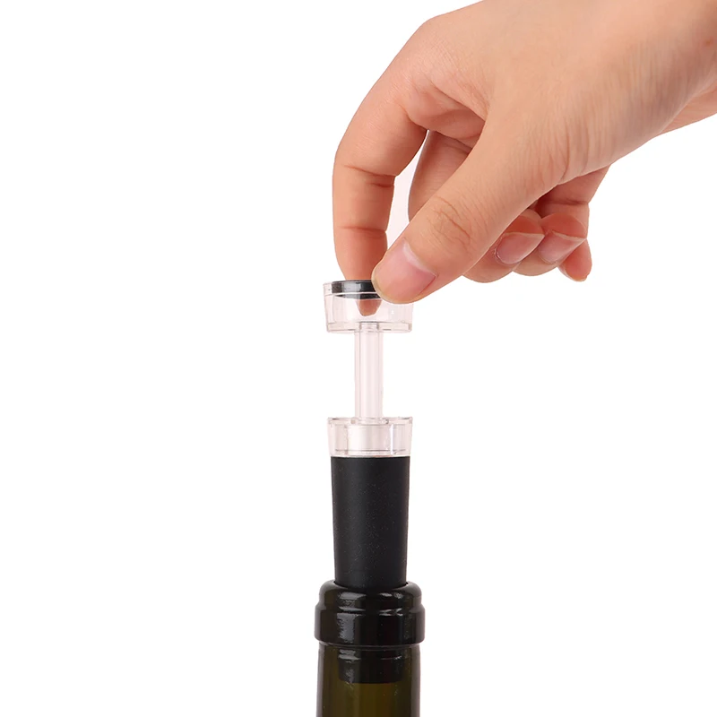 Красное вино бутылки шампанского винного стакана Хранитель Пробка с воздушным