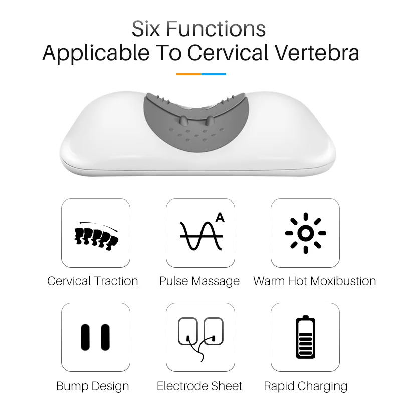 Ledann электрическая Беспроводная Тяговая подушка для массажа шеи улучшения