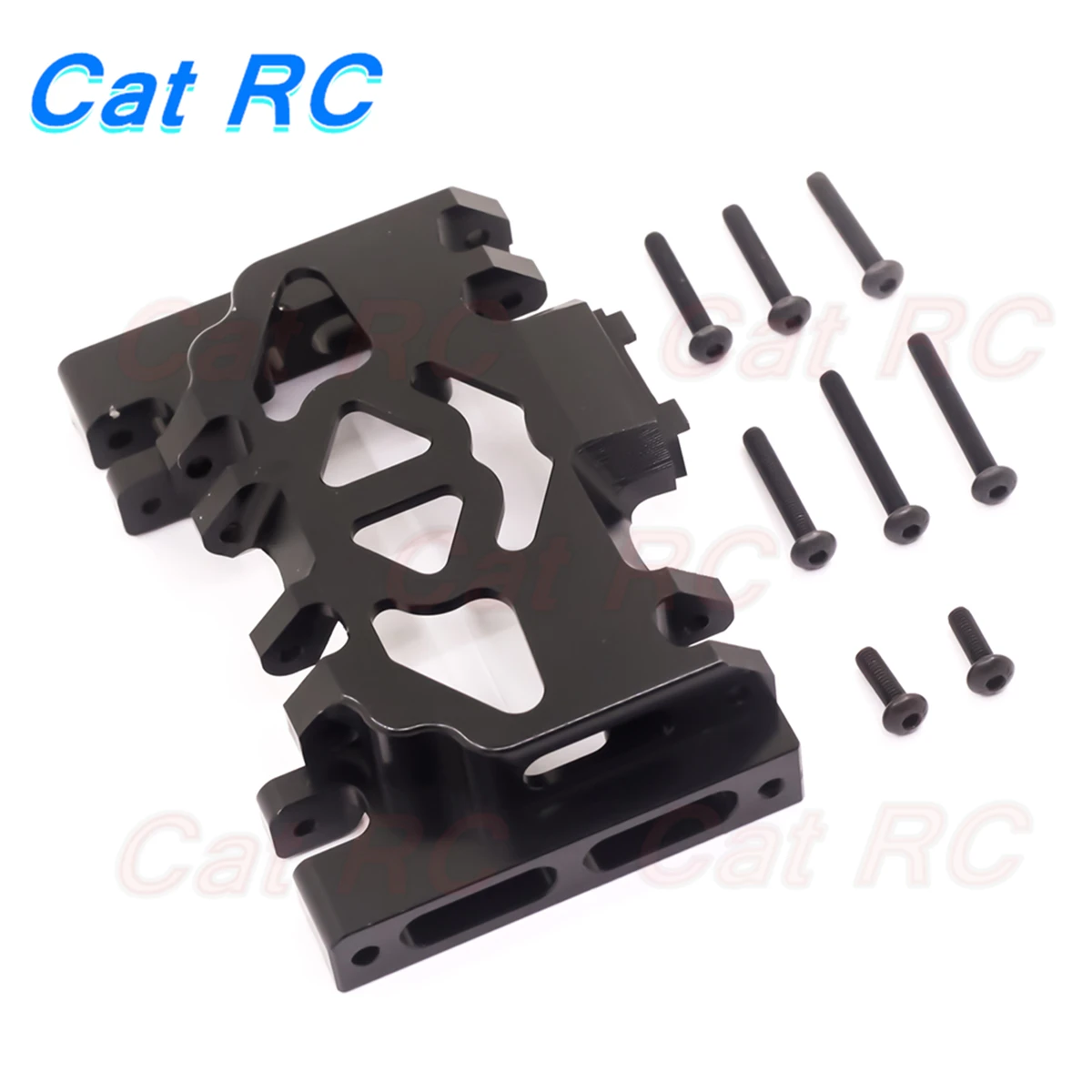 1 шт., задняя противоскользящая пластина для 1/10 RC Crawler TRAXXAS крепление коробки передач Defender Bronco Blazer G500 catRC