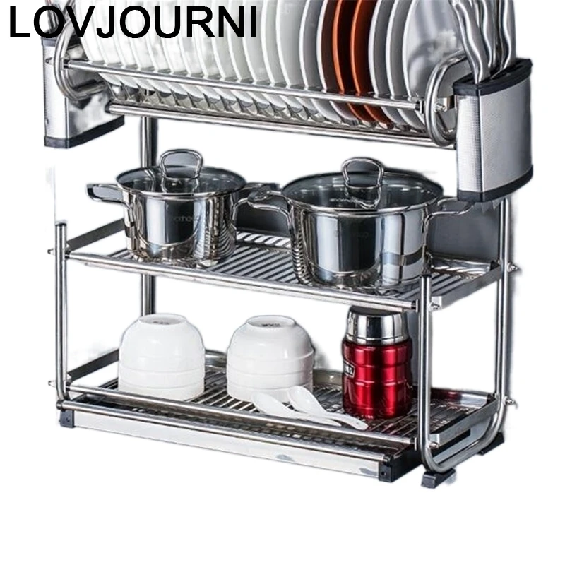 Cucina холодильник органайзер для кладовки De Rangement Нержавеющая сталь блюдо