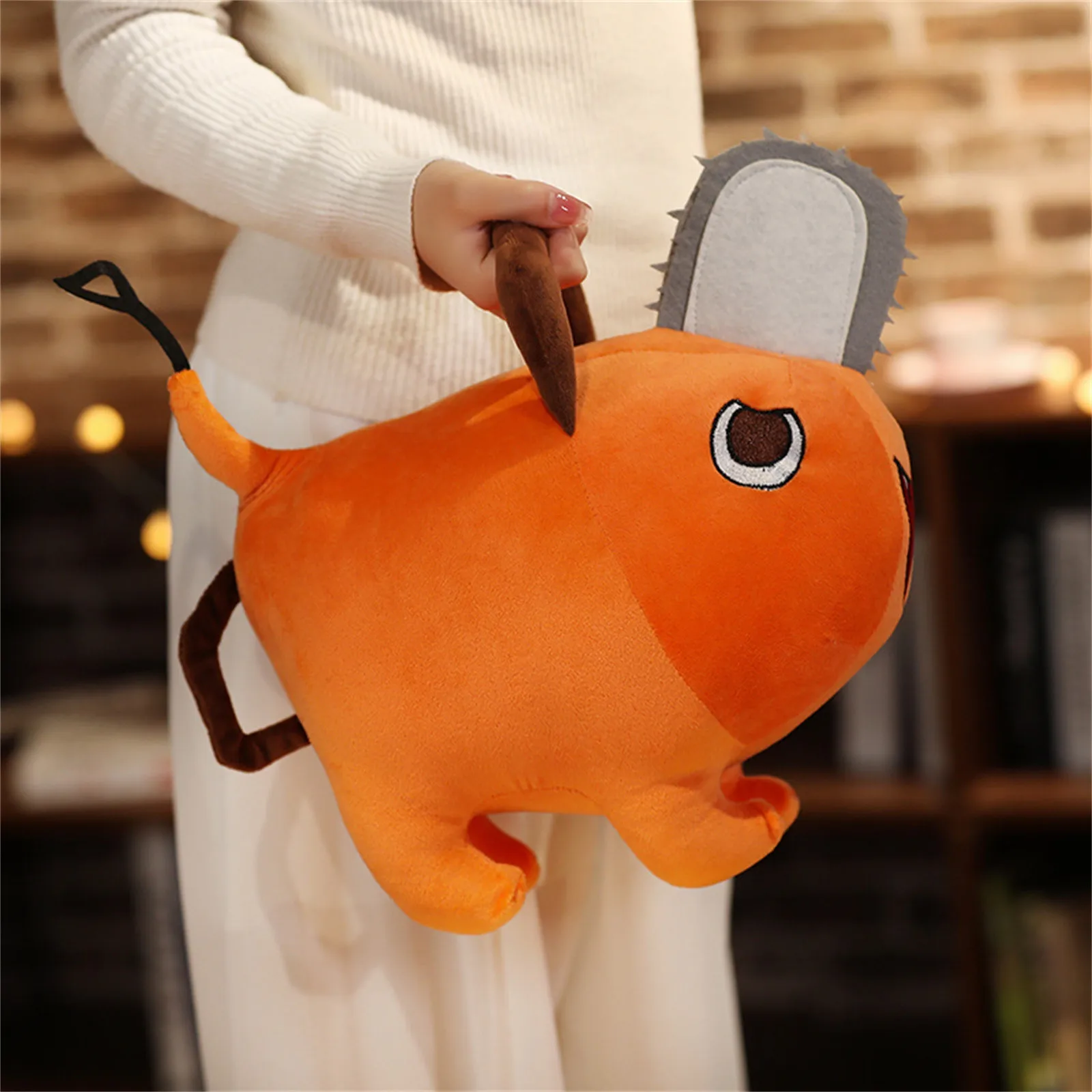 

Anime Plush Chainsaw Man Pochita Cosplay Props Plush Doll Pillows Stuffed Animals Pendant Character Toy Halloween Christmas Gift