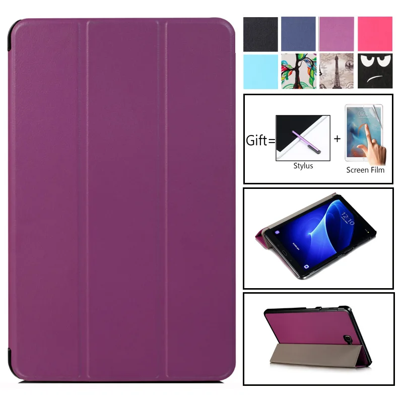 

Тонкий магнитный складной чехол для Samsung Galaxy Tab A6 10,1, 2016, SM-T580, SM-T585, чехол для Samsung Galaxy Tab A 10,1