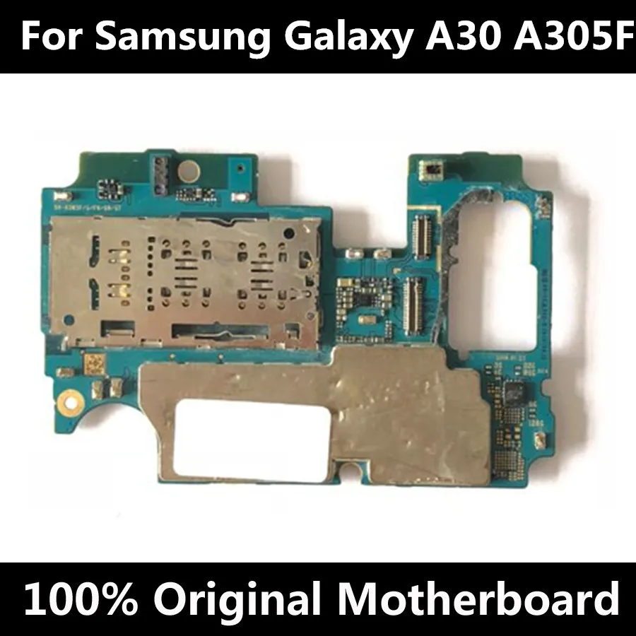 Материнская плата для Samsung Galaxy A30 A305F A305G 1 SIM A305FD 2 оригинальная разблокированная