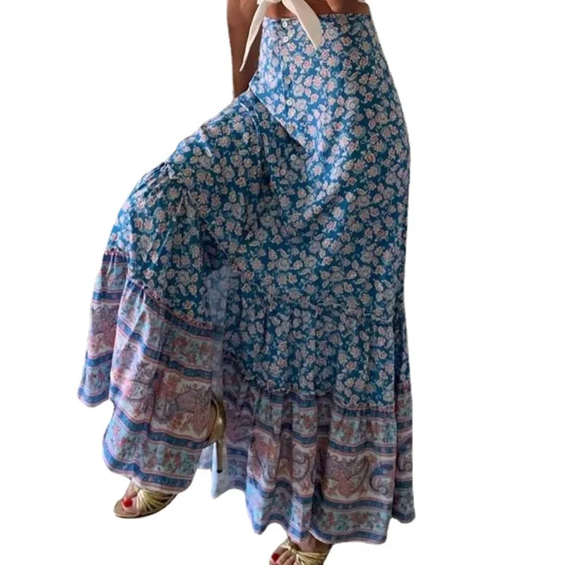 

summer fashion women's skirt plaid denim zaraing female 2021 y2k mini high waist gothic fairy yarn a-line skirt