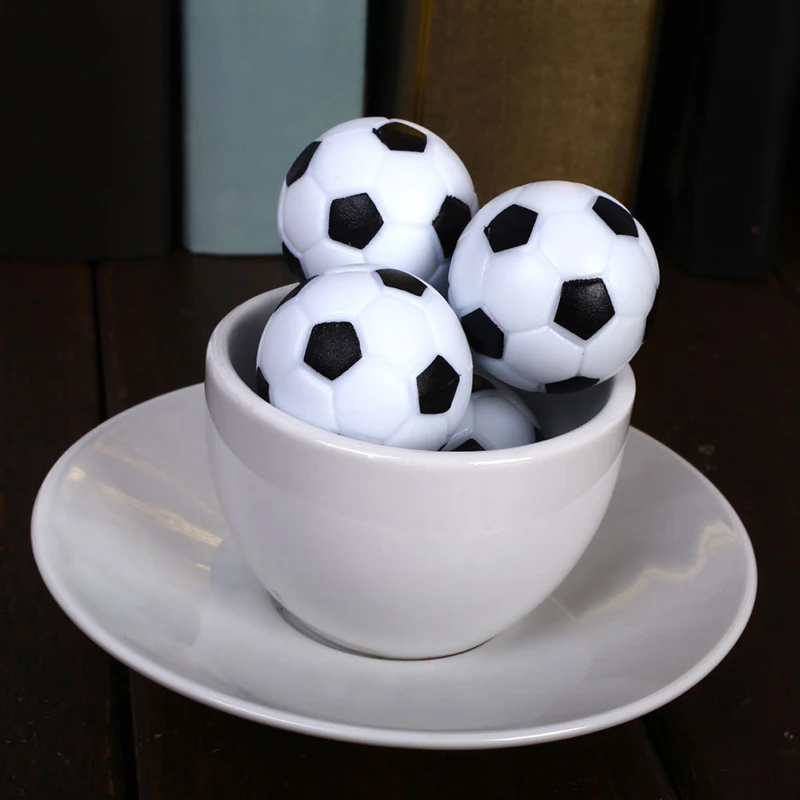 Новинка 4/10 шт. 32 мм футбольный Fussball Soccerball спортивные подарки круглые игры в