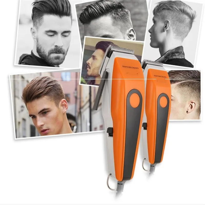 Электрическая профессиональная машинка для стрижки волос проводной триммер