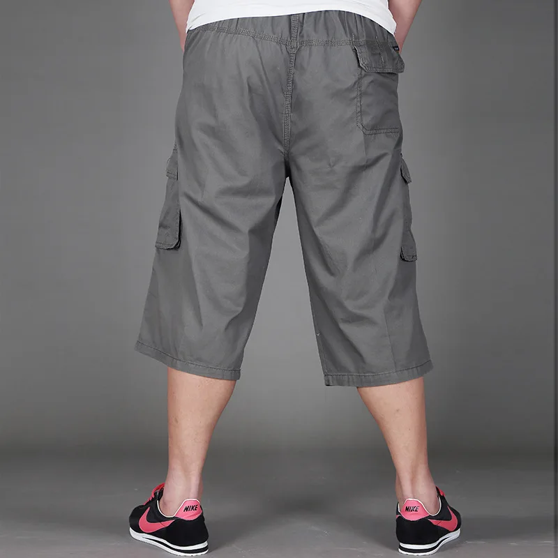 

Cargo Shorts Men Khaki Black Grey Cotton Clothing Men's Camouflage Ropa Casual Male Extra Large Summer Short