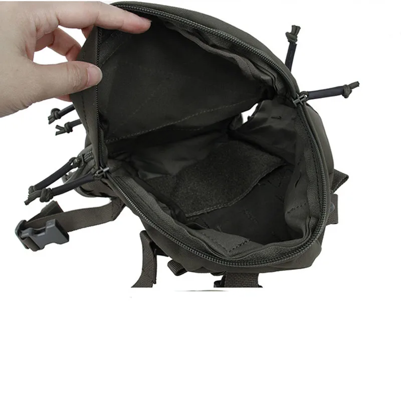 Тактический матовый CB RG черный Мини гидратационный мешок JPC MOLLE Vest мешок для воды