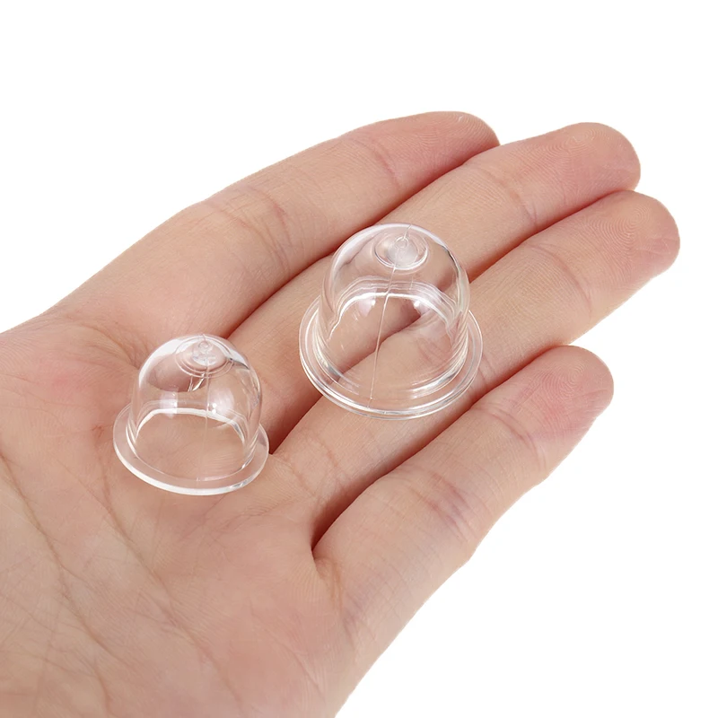 2pcs 19-22mm White Transparent Fuel Pump Bulb Carburetor Oil Bubble Primer Chainsaws Trimmer Brush Cutter Clear Tool | Лампы и
