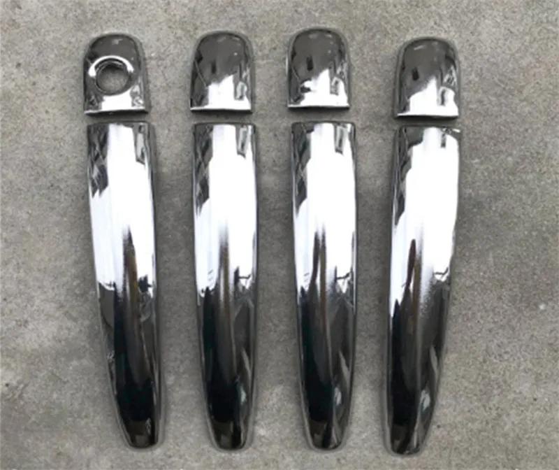 Накладки на ручки дверей автомобиля для Chevrolet Lacetti Optra Daewoo Nubira Suzuki Forenza Holden Viva Sticker Chrome Exterior Styling.
