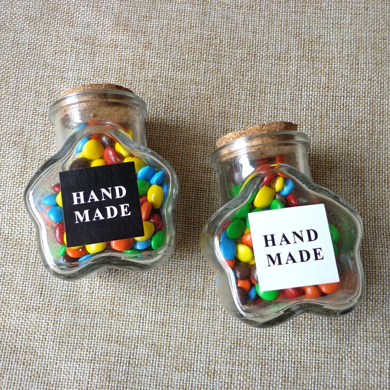 108 шт. черно белые наклейки для украшения выпечки 3 х3 см|hand made|label craftgift diy |