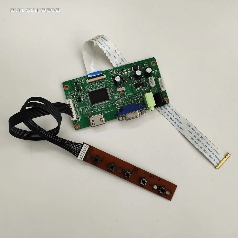 Комплект для B140HAK01.3/B140HAK01.0/B140HAK01.1 1920x1080 VGA ЖК панель драйвера экрана светодиодный