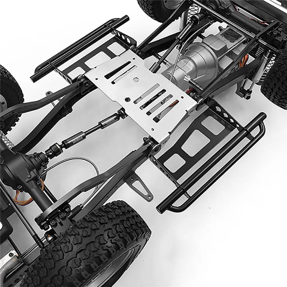 

Stainless Steel Side Pedal for Capo 1:6 Samurai Jimny RC Model Car Side Step Board Guard Accessories