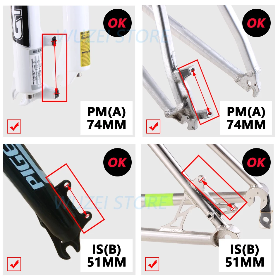 SHIMANO SM-MA тормозной ротор дисковый адаптер 180 мм 203 мм 160 мм PM A столбы IS B столбы тормозной диск кронштейн адаптер для RT86 RT81 RT56