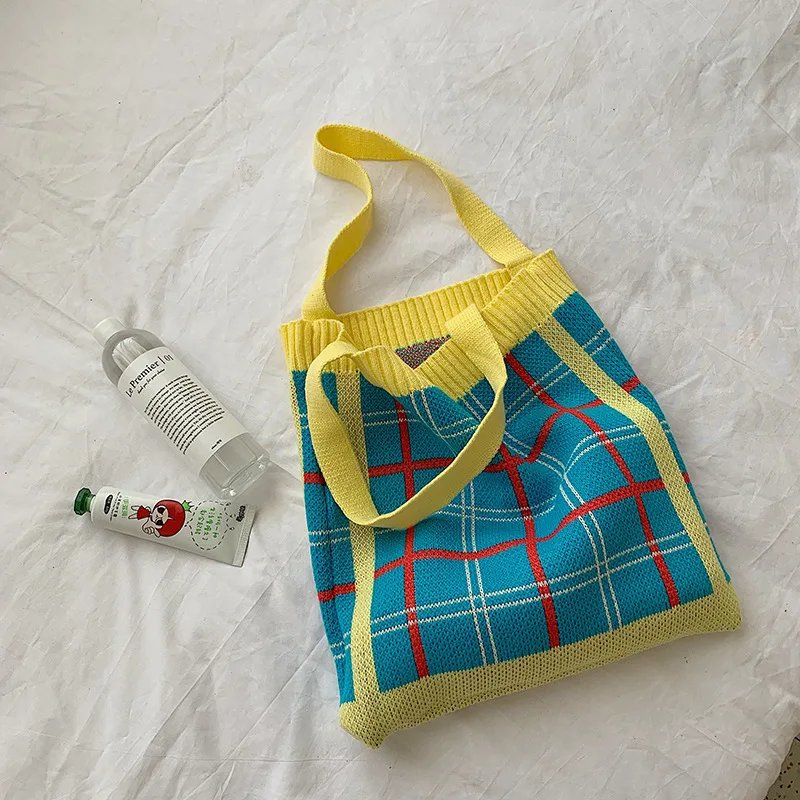 Youda Модная стильная женская шерстяная тканая вместительная сумка оригинальный