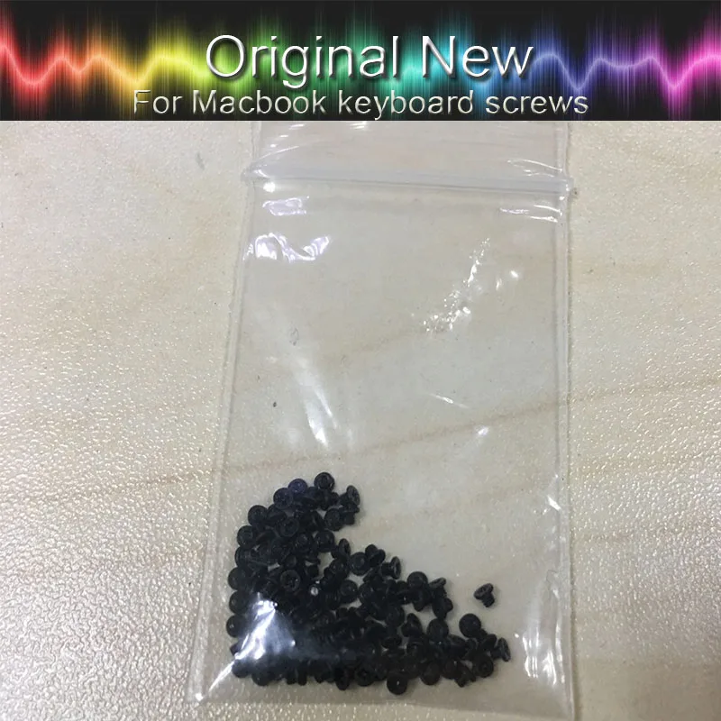 Новые винты для клавиатуры 100 шт. Macbook Pro Air Retina A1342 A1278 A1286 A1297 A1370 A1465 A1369 A1466 A1425 A1502 A1398