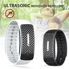 Ультразвуковой браслет для отпугивания комаров, водонепроницаемые часы от насекомых, Отпугиватель насекомых, ультразвуковой браслет для улицы