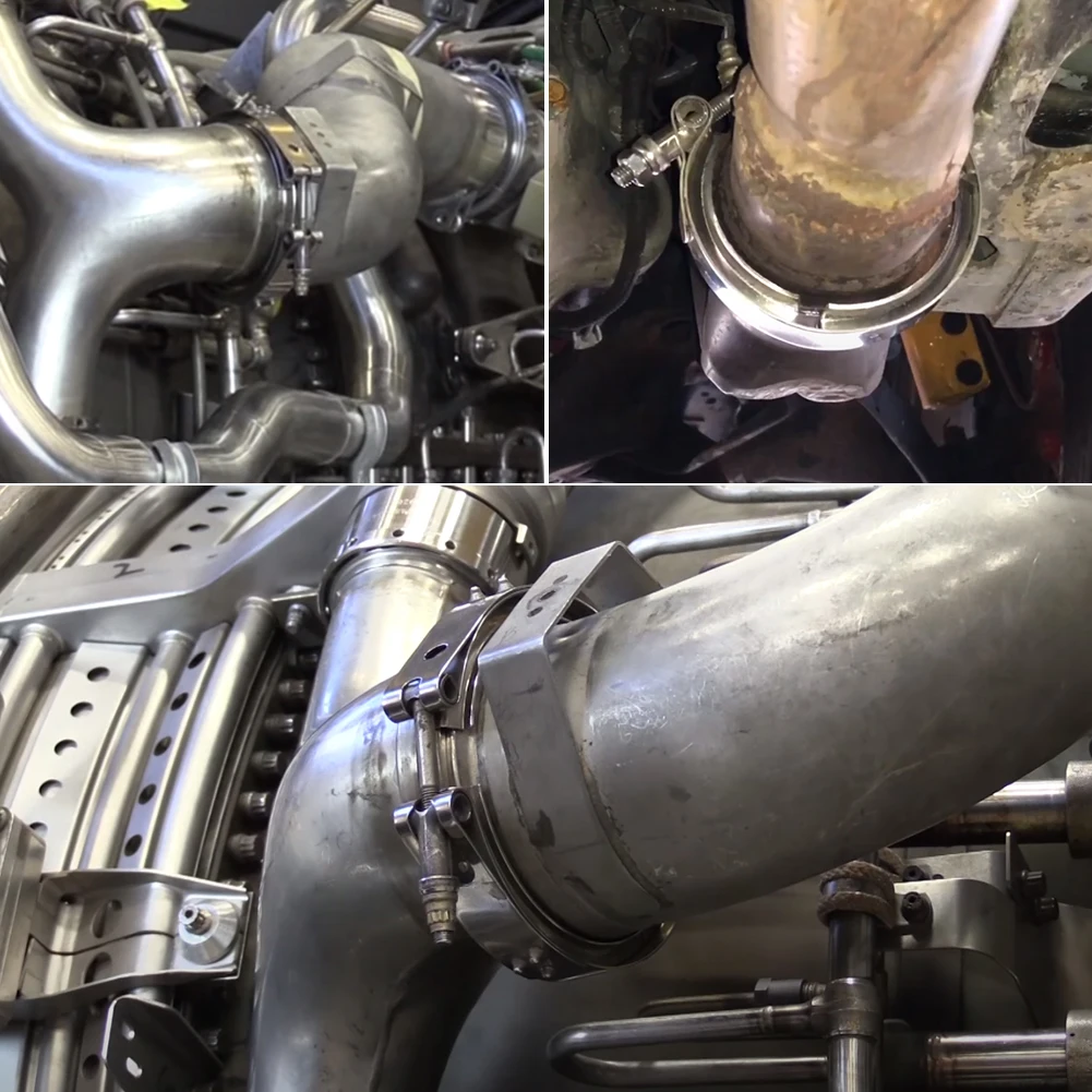 

Зажим ленточный 304 в, из нержавеющей стали, с 2 фланцами