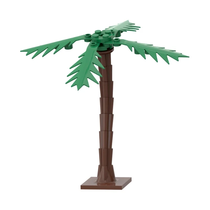 Строительные блоки для детей [MOC Hub] цветы в горшках парк деревьев улица вид