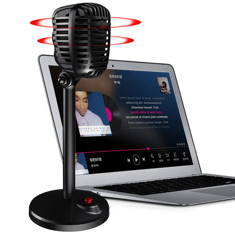 FIFINE USB микрофон для Mac ноутбуков и компьютеров записи потокового Twitch voiceovers Youtube Skype