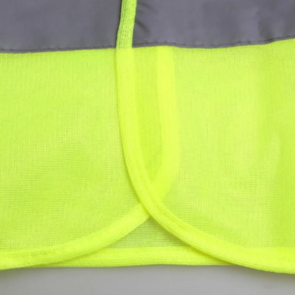 Светоотражающая одежда для автомобиля защитный жилет дорожного движения желтая