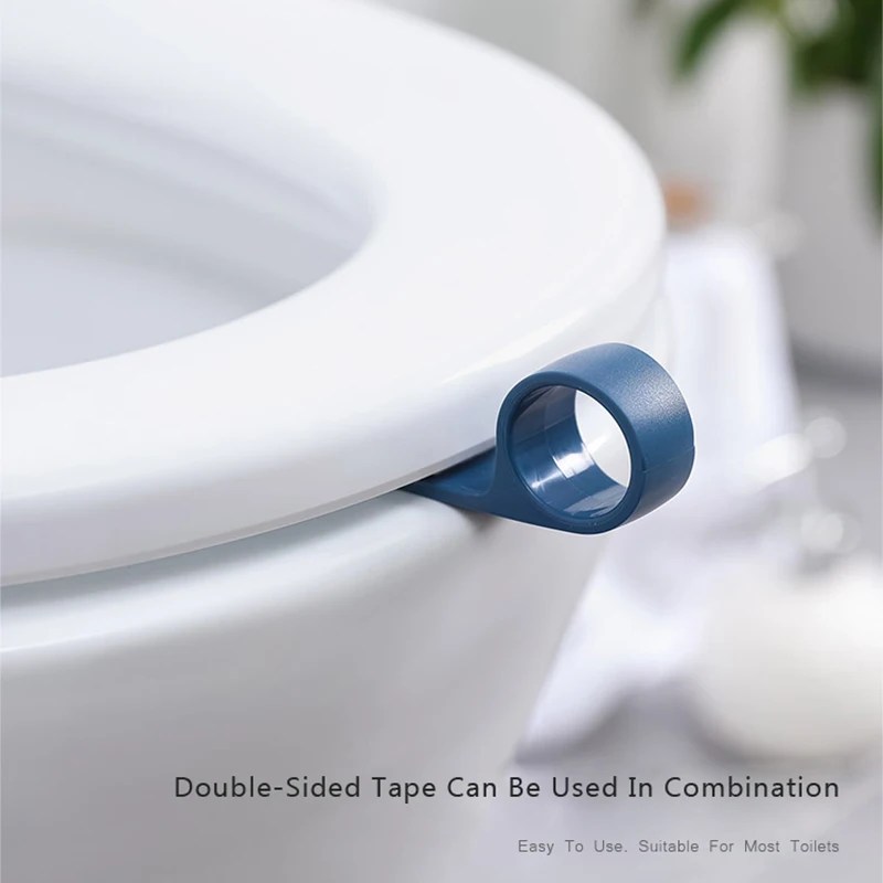 

1/2PC Toilet Seat Holder Lifter Sanitary Closestool Seat Cover Lift Handle Toilet Seat Cover Lifter Bathroom Home Cleaning Tool