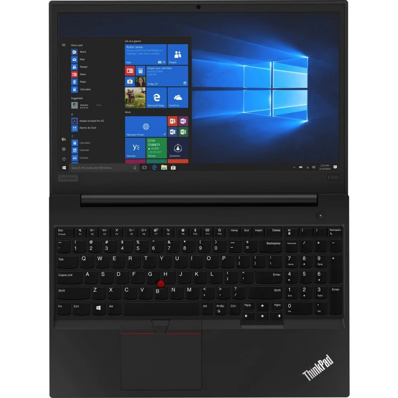Ноутбук Lenovo ThinkPad E595 15.6" IPS AMD Ryzen 5 3500U 8 Гб SSD 256 Radeon Vega Windows 10 Pro 20NF0006RT | Компьютеры и